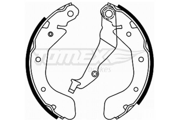 TOMEX Brakes Bremsbackensatz